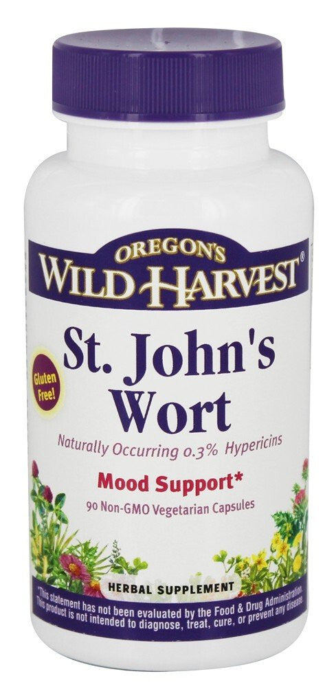 Oregon's Wild Harvest St. Johns Wort W/C (1x90VCAP)