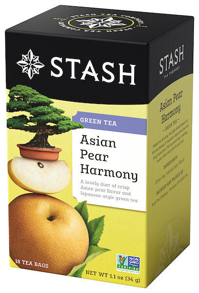 Stash grn tea asian pear ( 6 x 18 bag  )
