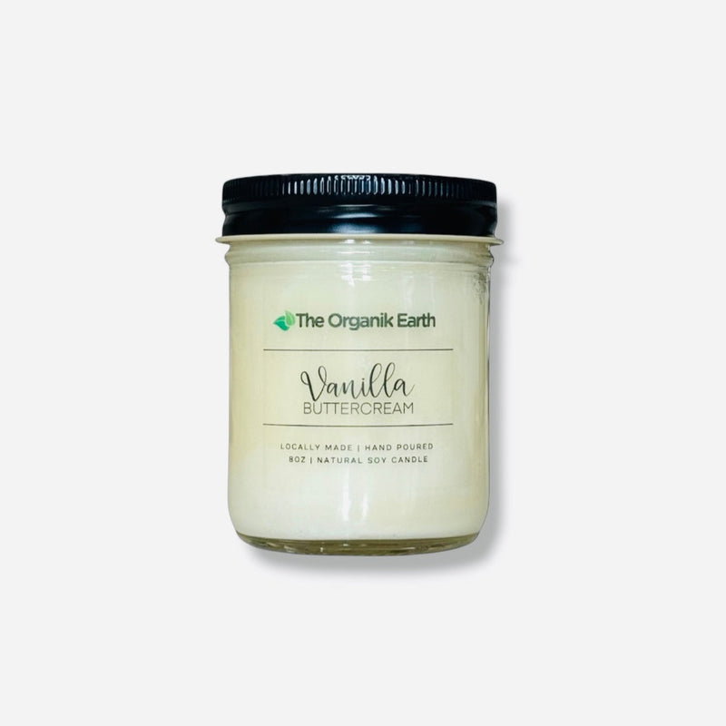 Vanilla Buttercream Candle